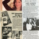 Jamie Lyn Bauer magazine photo clipping lot N6104