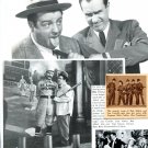 Abbott and Costello magazine photo clipping lot N6119