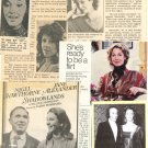 Jane Alexander magazine photo clipping lot N6144