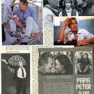 Peter Finch magazine photo clipping lot N6175