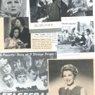 Claire Trevor magazine photo clipping lot N6188