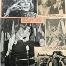 Lauren Bacall magazine photo clipping lot N6198