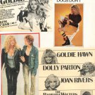 Goldie Hawn magazine photo clipping lot N6206