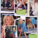 Kelly Ripa magazine photo clipping lot B7533
