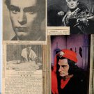 Laurence Olivier magazine photo clipping lot B7561
