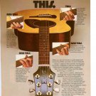 Vintage Guitar Ad 1 page magazine photo clipping B7687