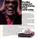 Ray Charles 1 page magazine photo clipping B7730