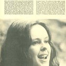 Sandy Dennis 1 page magazine photo clipping C0059