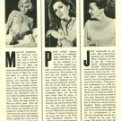 Marilyn Monroe Judy Garland Patty Duke 2 page magazine photo clipping C0084