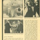 Jean Harlow 1 page magazine photo clipping C0088