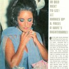 Elizabeth Taylor 5 page magazine photo clipping C0096