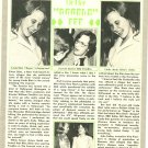 Linda Blair 1 page magazine photo clipping C0114