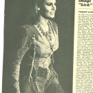 Raquel Welch 1 page magazine photo clipping C0169