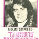 Engelbert Humperdinck 1 page magazine photo clipping C0190