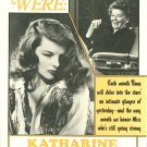 Katharine Hepburn 4 page magazine photo clipping C0191