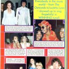 Mac Davis Donny Osmond 1 page magazine photo clipping C0195