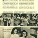 Betty Lynn Martha Hyer 2 page magazine photo clipping C0219