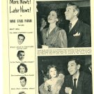 Julie London Jack Webb 1 page magazine photo clipping C0233