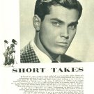 Jeffrey Hunter 1 page magazine photo clipping C0241