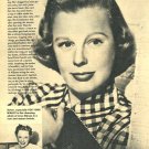 June Allyson 1 page magazine photo clipping C0254
