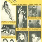 Sonny and Cher 2 page magazine photo clipping C0300