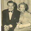 Clark Gable 1 page magazine photo clipping C0335
