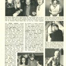 Nancy Sinatra David Niven page magazine photo clipping C0350