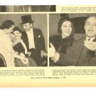 Edgar Bergen Lily Pons 1 page magazine photo clipping C0353