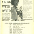 David Cassidy 1 page magazine photo clipping C0359