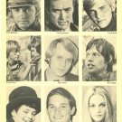 Mark Slade Peggy Lipton 1 page magazine photo clipping C0408