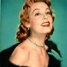 Arlene Dahl in Fur 1 page magazine photo clipping C0421