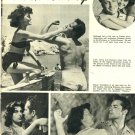 Rossano Brazzi Anna Magnani  2 page magazine photo clipping C0425