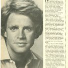 Woody Brown 1 page magazine photo clipping C0432