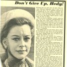 Hedy Lamarr 1 page magazine photo clipping C0461