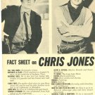 Christopher Jones 1 page magazine photo clipping C0466