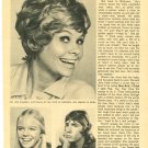 Sue Ane Langdon 2 page magazine photo clipping C0479