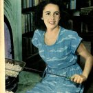Elizabeth Taylor 1 page magazine photo clipping C0542