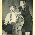 Bill Williams Barbara Hale 1 page magazine photo clipping C0543
