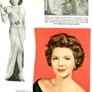 Claire Trevor 1 page magazine photo clipping C0653