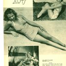 Joan Blondell Leggy 1 page magazine photo clipping C0657