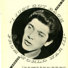 Paul Anka 1 page magazine photo clipping C0692