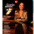 Sonia Braga 1 page magazine photo clipping C0697