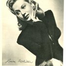 Louise Albritton 1 page magazine photo clipping C0703