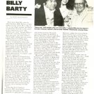 Billy Barty 1 page magazine photo clipping C0715