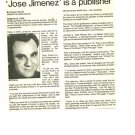 Bill Dana 1 page magazine photo clipping C0768
