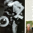 Kurt Cobain 1 page magazine photo clipping C0788