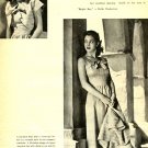 Frances Rafferty 1 page magazine photo clipping C0822