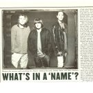 Goo Goo Dolls 1 page magazine photo clipping C0826