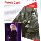 Petula Clark 1 page magazine photo clipping C0846