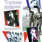 Adam Ant Freddie Mercury 1 page magazine photo clipping C0859